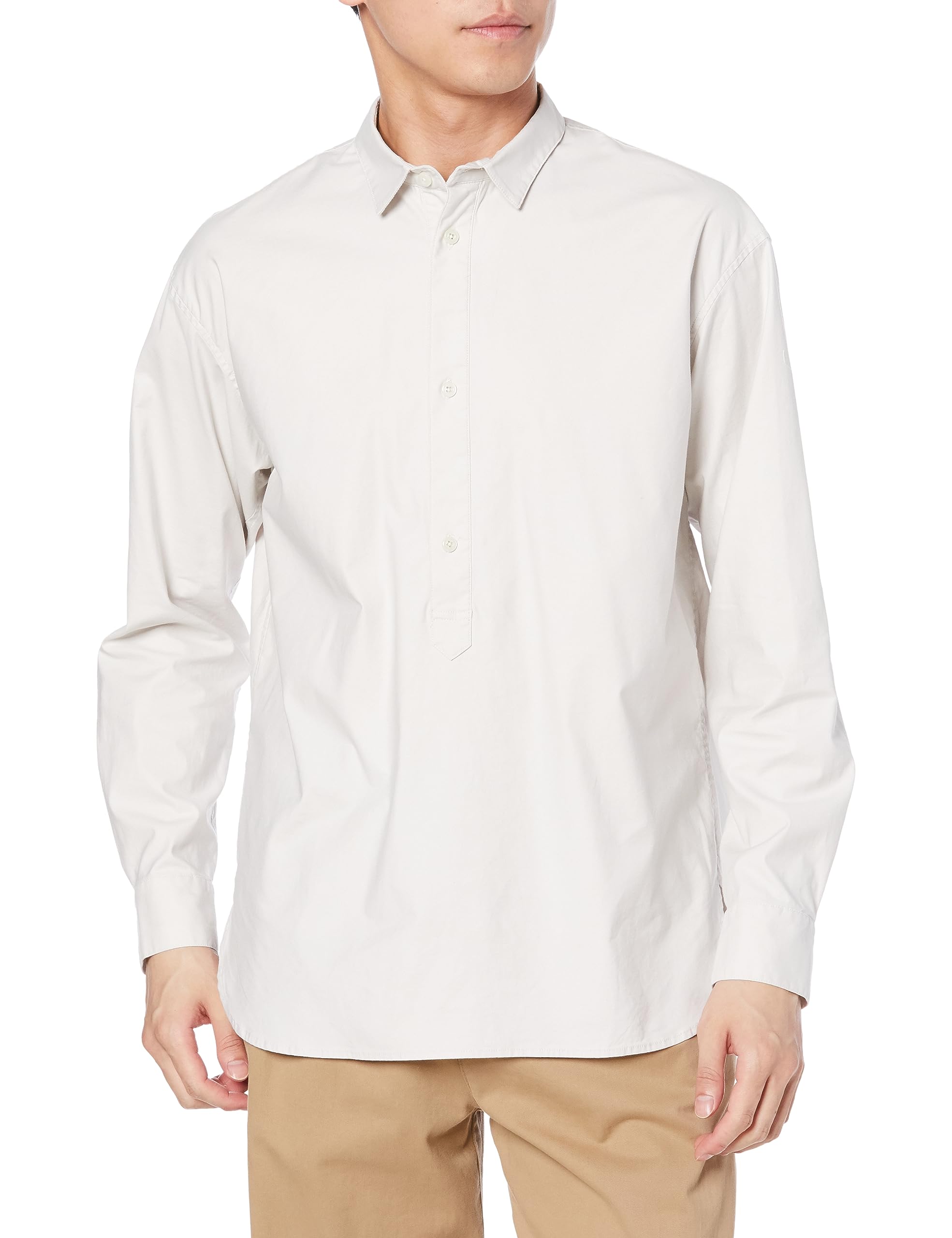 LANVIN en Bleu ライトグレー 長袖 Tシャツ・カットソー M LANVIN en Bleu MEN｜ランバン オン ブルー メンのTシャツ